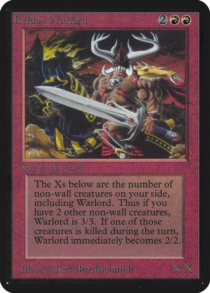 Keldon Warlord [Limited Edition Alpha] | Devastation Store