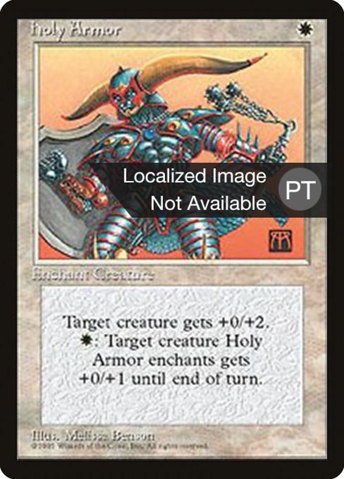 Holy Armor [Fourth Edition (Foreign Black Border)] | Devastation Store