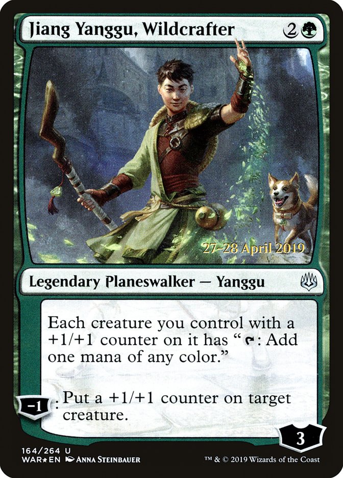 Jiang Yanggu, Wildcrafter  [War of the Spark Prerelease Promos] | Devastation Store