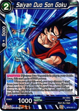 Saiyan Duo Son Goku [BT6-031] | Devastation Store