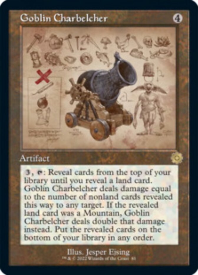 Goblin Charbelcher (Retro Schematic) [The Brothers' War Retro Artifacts] | Devastation Store