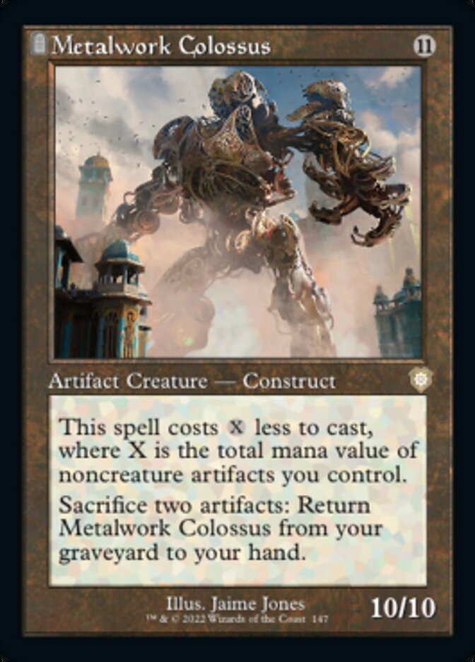 Metalwork Colossus (Retro) [The Brothers' War Commander] | Devastation Store