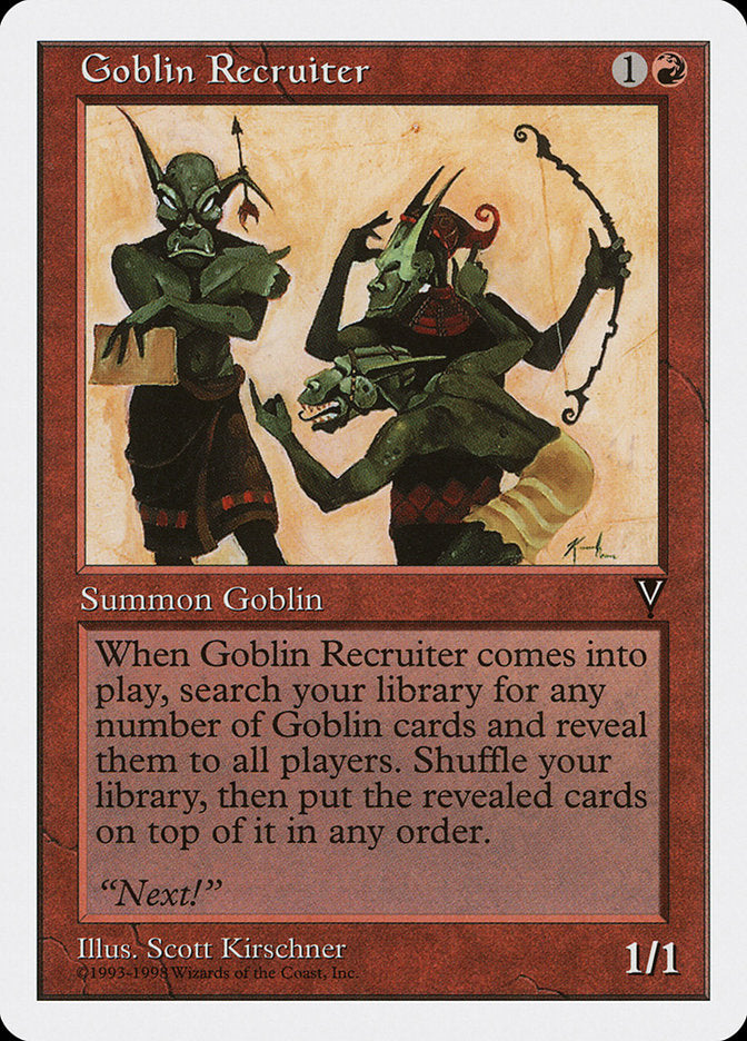 Goblin Recruiter [Anthologies] - Devastation Store | Devastation Store