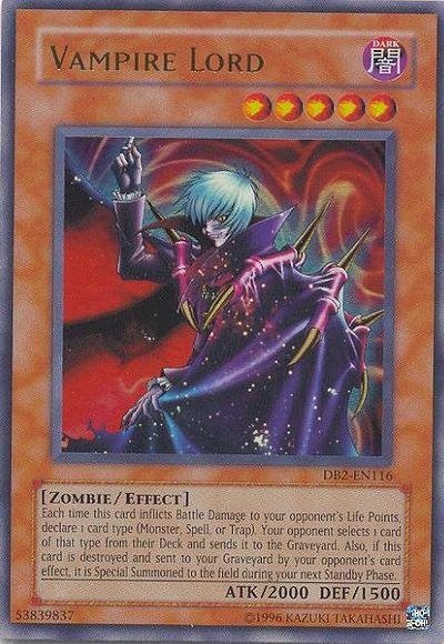 Vampire Lord [DB2-EN116] Ultra Rare | Devastation Store