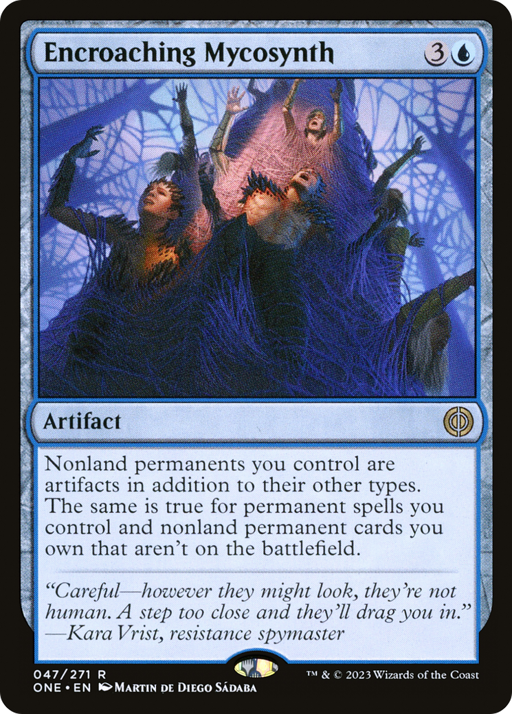 Encroaching Mycosynth [Phyrexia: All Will Be One] | Devastation Store