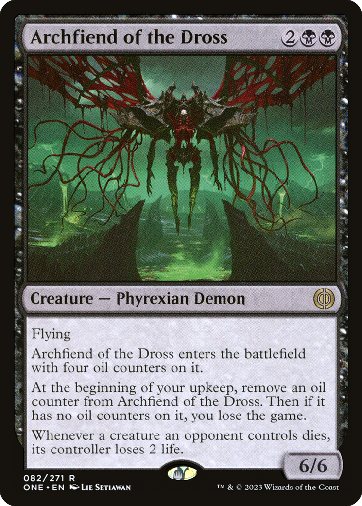 Archfiend of the Dross [Phyrexia: All Will Be One] | Devastation Store