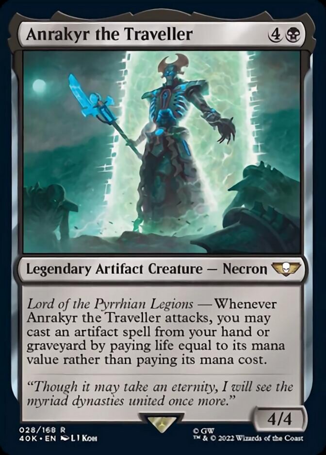 Anrakyr the Traveller (Surge Foil) [Universes Beyond: Warhammer 40,000] | Devastation Store