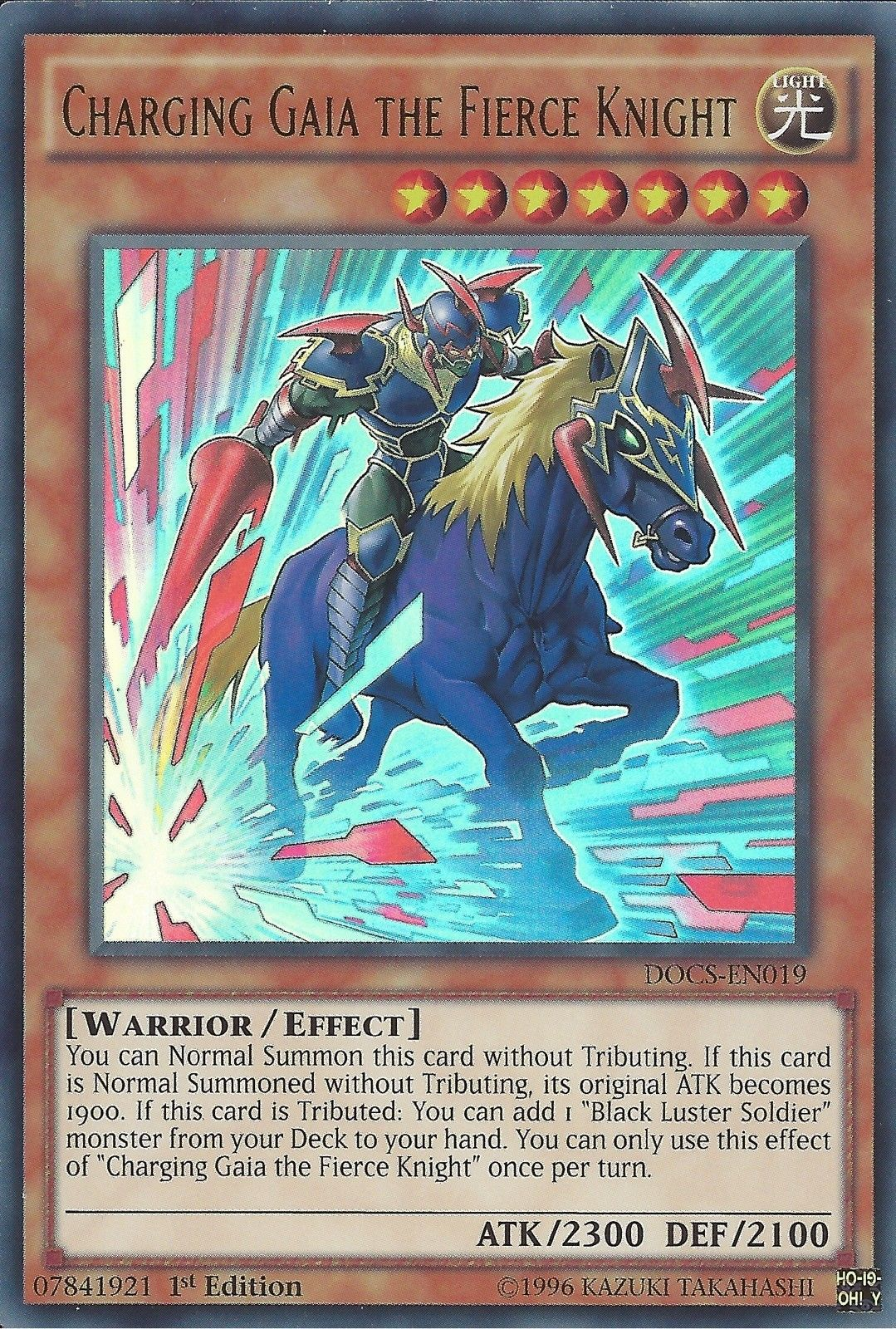 Charging Gaia the Fierce Knight [DOCS-EN019] Ultra Rare | Devastation Store
