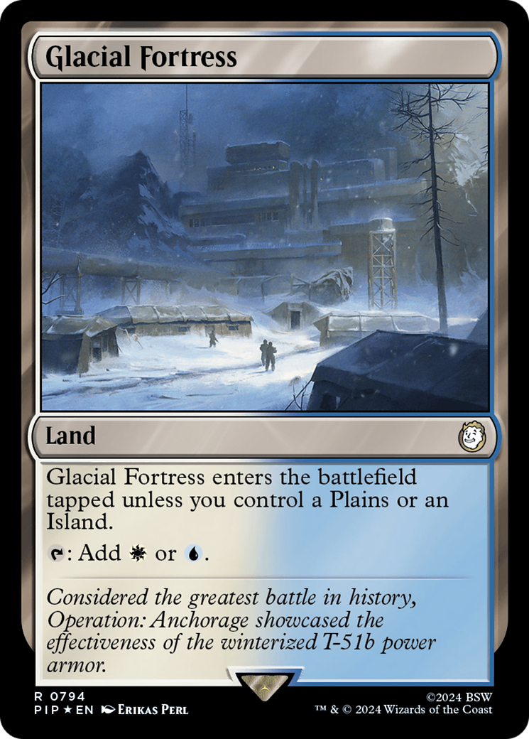 Glacial Fortress (Surge Foil) [Fallout] | Devastation Store