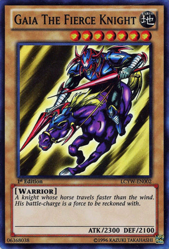Gaia The Fierce Knight [LCYW-EN002] Super Rare | Devastation Store