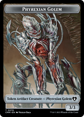 Phyrexian Golem // Ox Double-Sided Token [Commander Masters Tokens] | Devastation Store