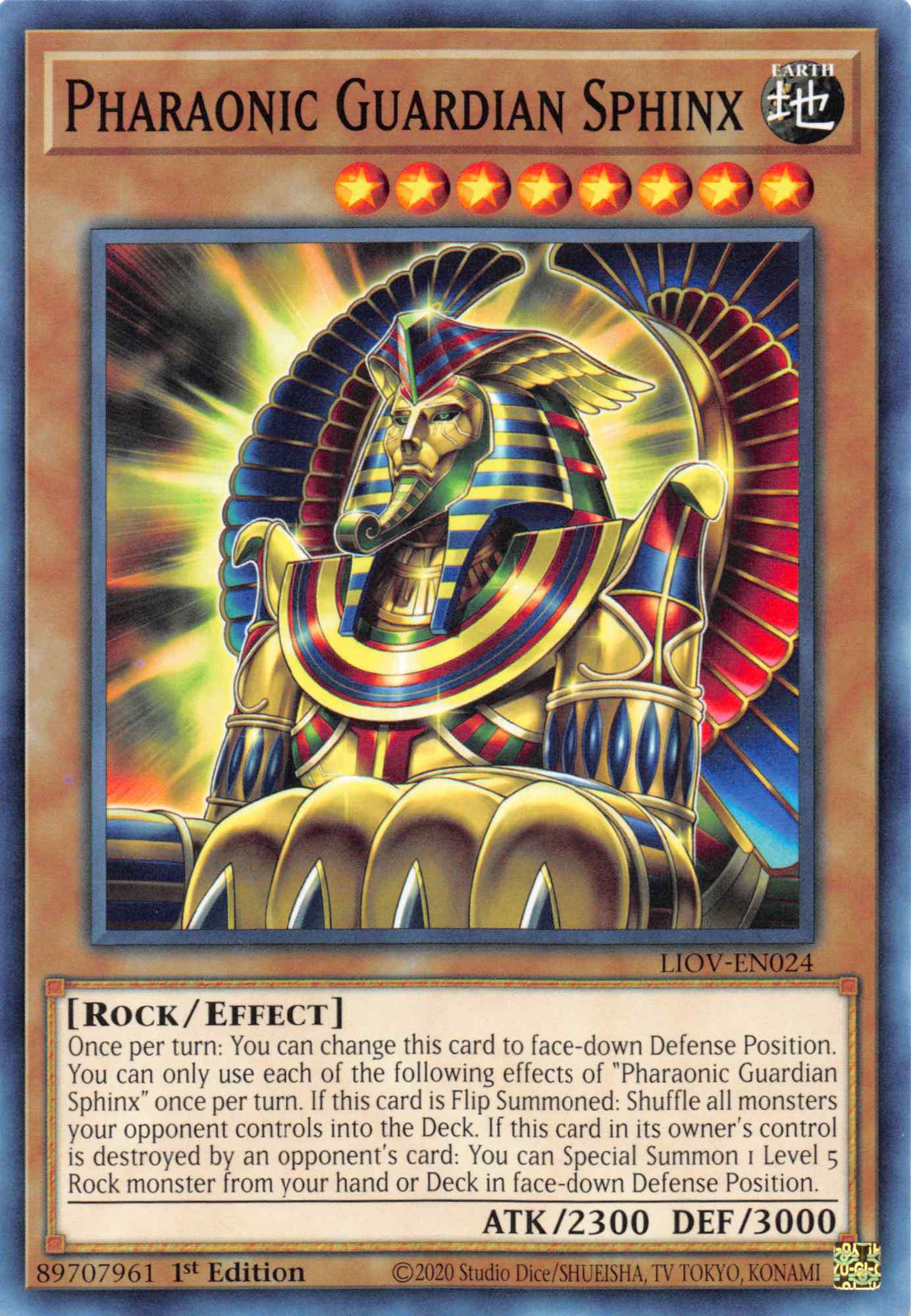 Pharaonic Guardian Sphinx [LIOV-EN024] Common | Devastation Store