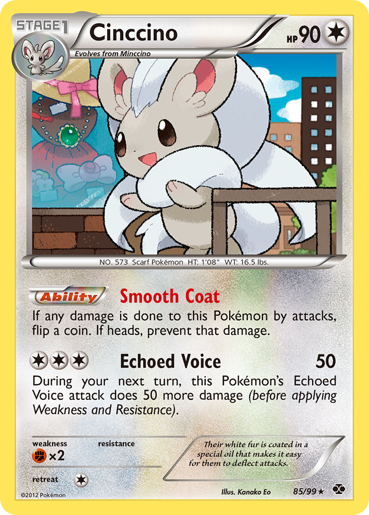 Cinccino (85/99) [Black & White: Next Destinies] | Devastation Store