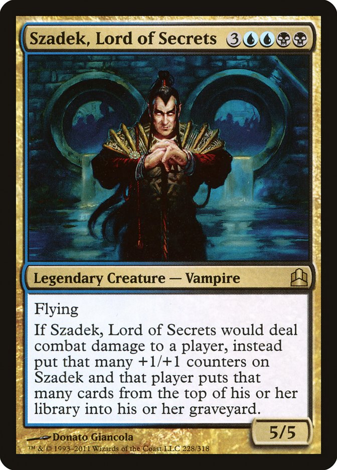 Szadek, Lord of Secrets [Commander 2011] | Devastation Store
