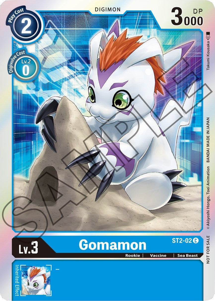 Gomamon [ST2-02] (Event Pack 1) [Starter Deck: Cocytus Blue Promos] | Devastation Store