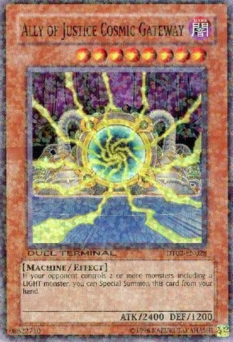 Ally of Justice Cosmic Gateway [DT02-EN028] Super Rare | Devastation Store