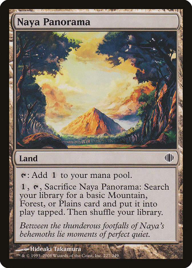 Naya Panorama [Shards of Alara] | Devastation Store