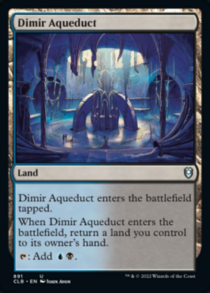 Dimir Aqueduct [Commander Legends: Battle for Baldur's Gate] | Devastation Store