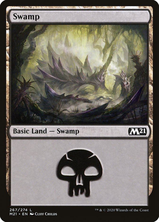 Swamp (267) [Core Set 2021] | Devastation Store