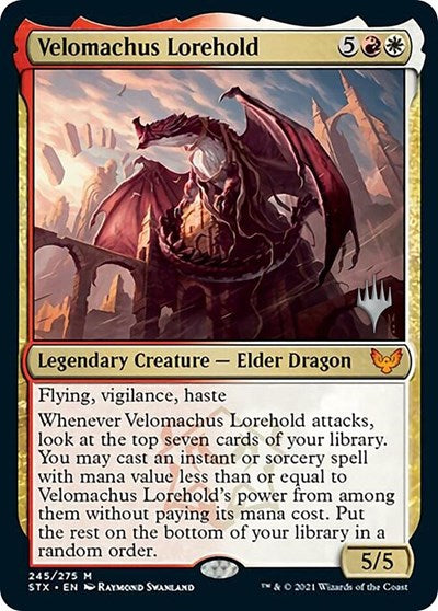 Velomachus Lorehold (Promo Pack) [Strixhaven: School of Mages Promos] | Devastation Store
