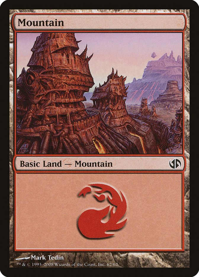 Mountain (62) [Duel Decks: Jace vs. Chandra] - Devastation Store | Devastation Store