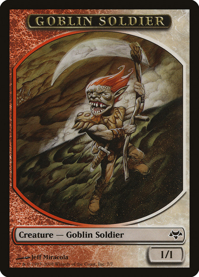 Goblin Soldier [Eventide Tokens] | Devastation Store