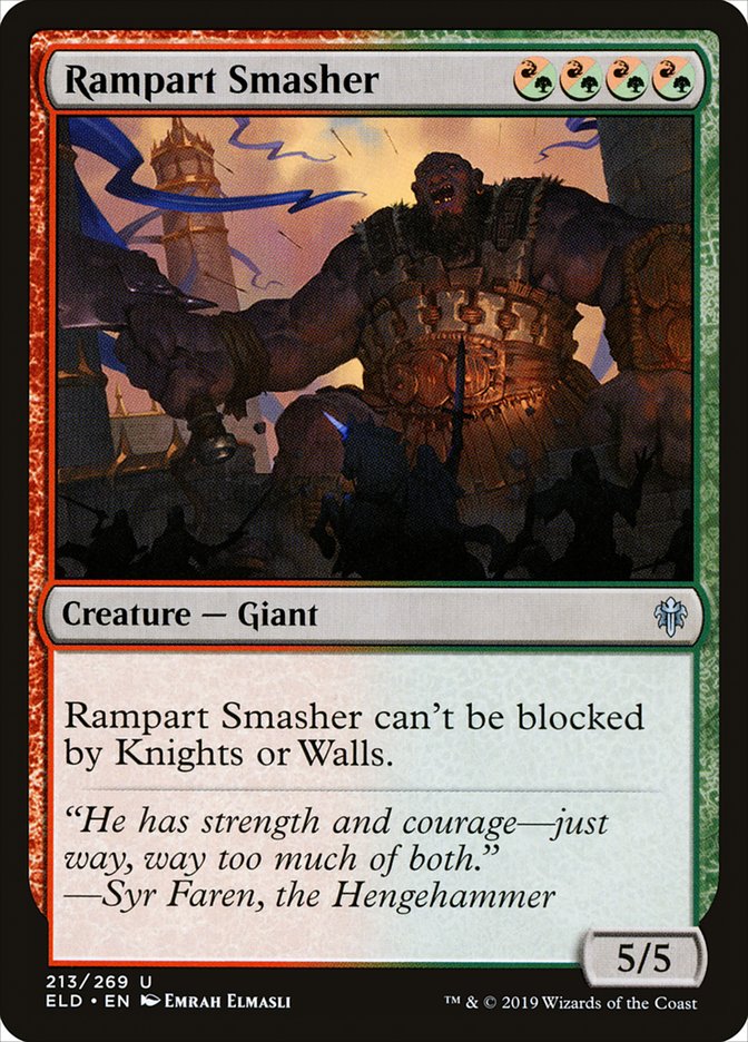 Rampart Smasher [Throne of Eldraine] | Devastation Store