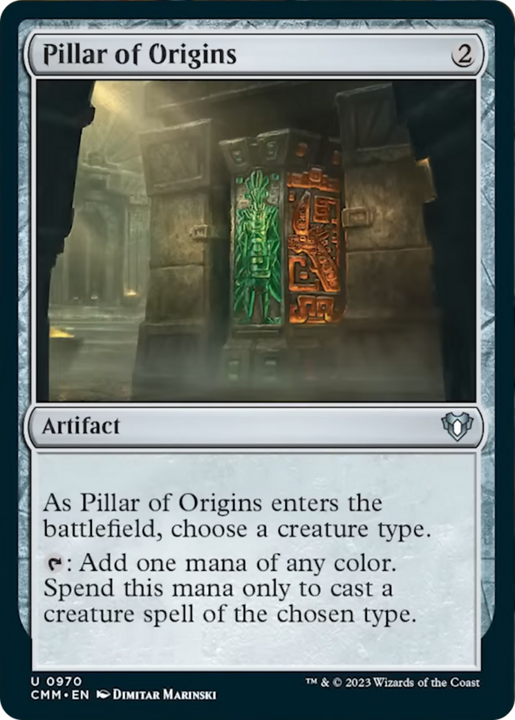 Pillar of Origins [Commander Masters] | Devastation Store