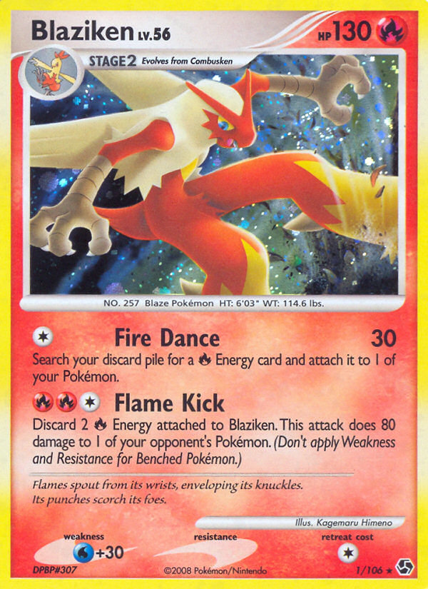 Blaziken (1/106) [Diamond & Pearl: Great Encounters] | Devastation Store