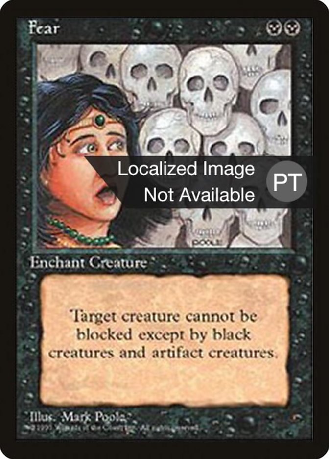 Fear [Fourth Edition (Foreign Black Border)] | Devastation Store