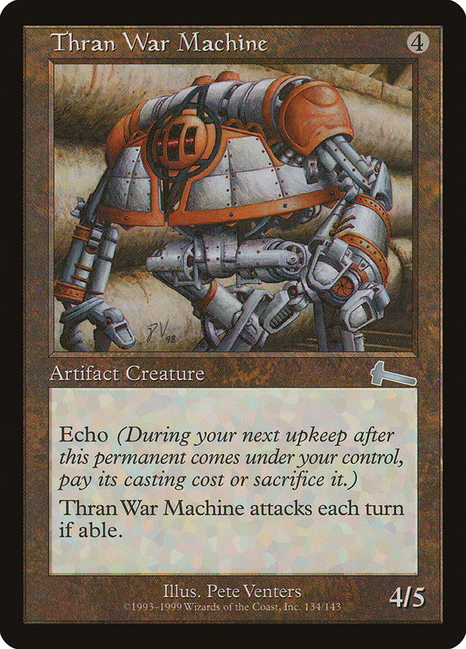 Thran War Machine [Urza's Legacy] - Devastation Store | Devastation Store