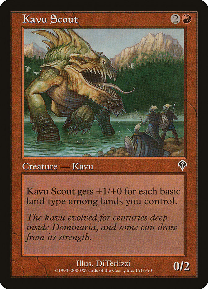 Kavu Scout [Invasion] | Devastation Store