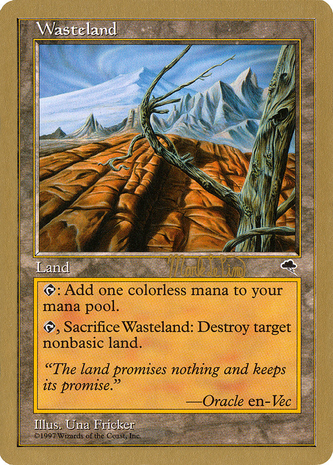 Wasteland (Mark Le Pine) [World Championship Decks 1999] | Devastation Store