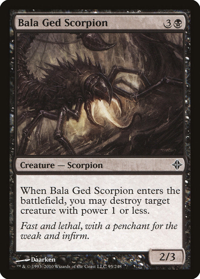 Bala Ged Scorpion [Rise of the Eldrazi] - Devastation Store | Devastation Store