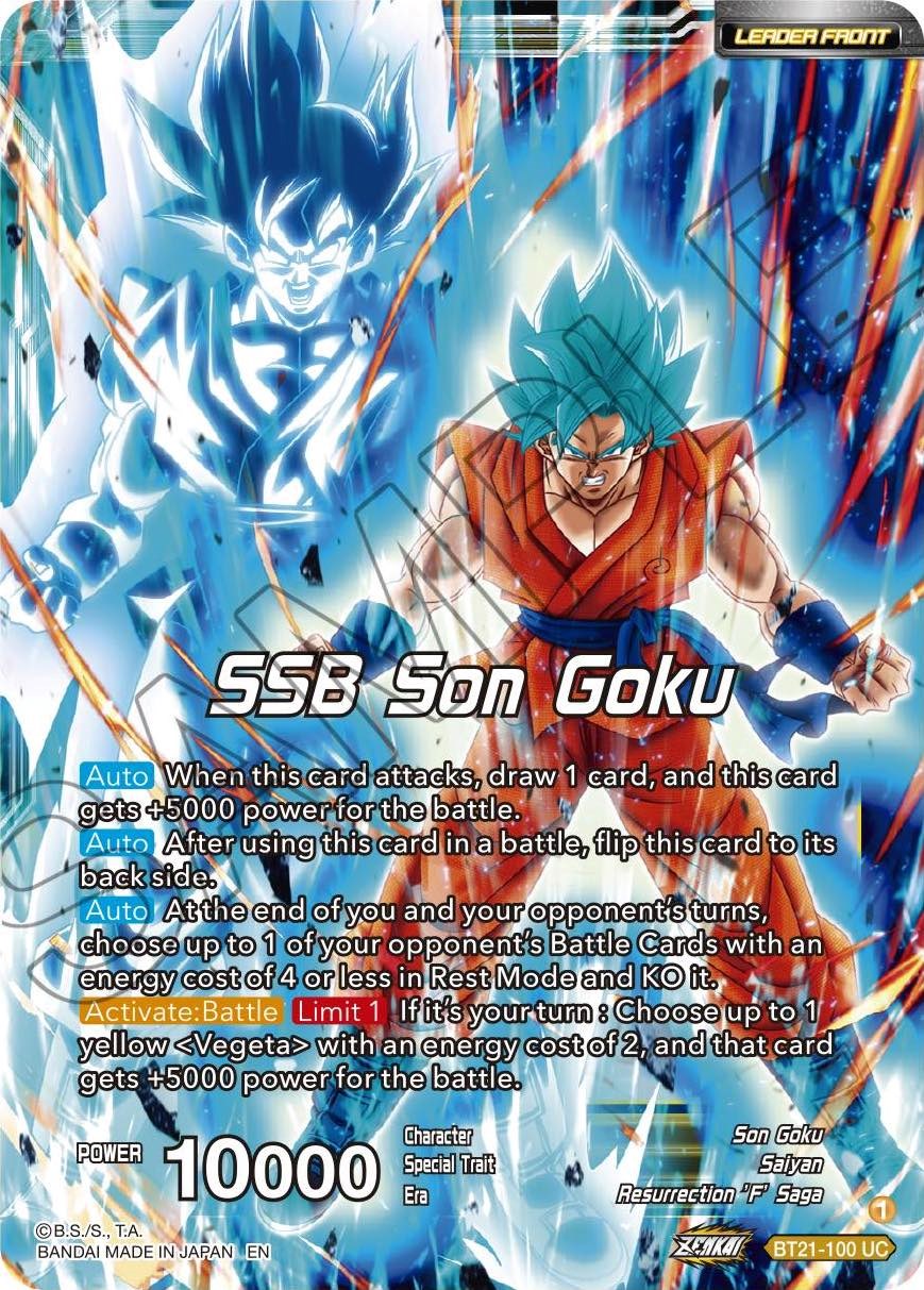 SSB Son Goku // SSB Vegeta, God-Level Power (BT21-100) [Wild Resurgence] | Devastation Store