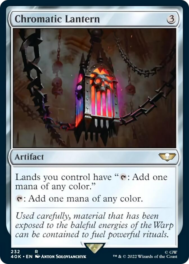 Chromatic Lantern (Surge Foil) [Universes Beyond: Warhammer 40,000] | Devastation Store