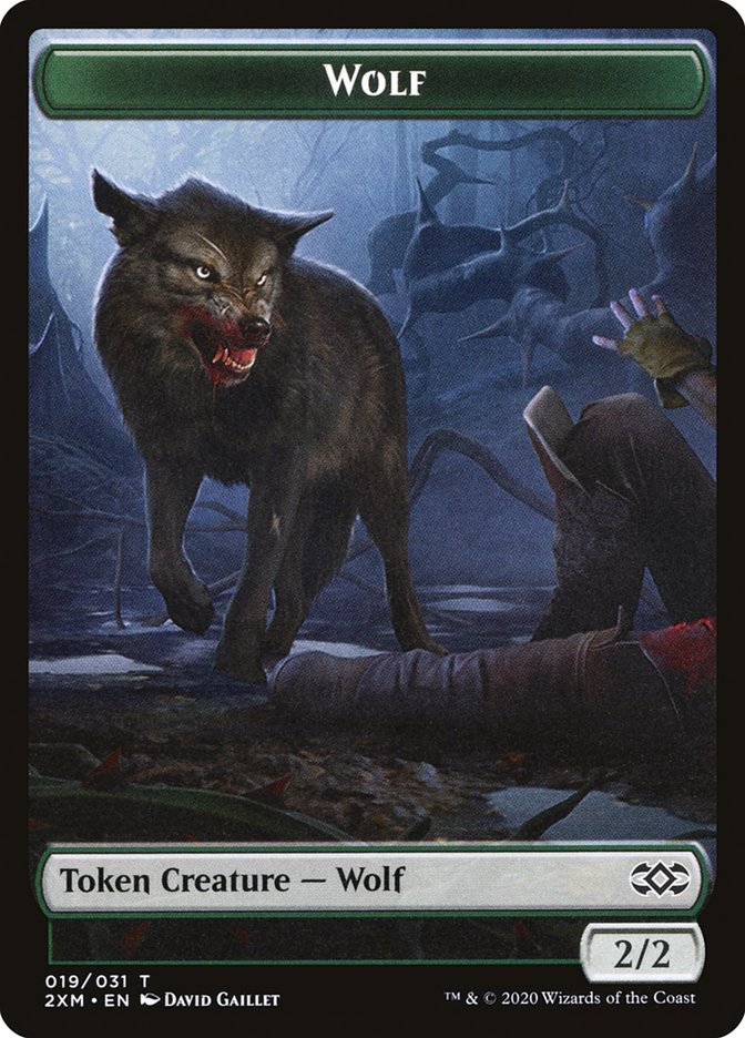 Wolf [Double Masters Tokens] | Devastation Store