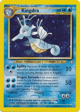 Kingdra (8/111) [Neo Genesis Unlimited] | Devastation Store