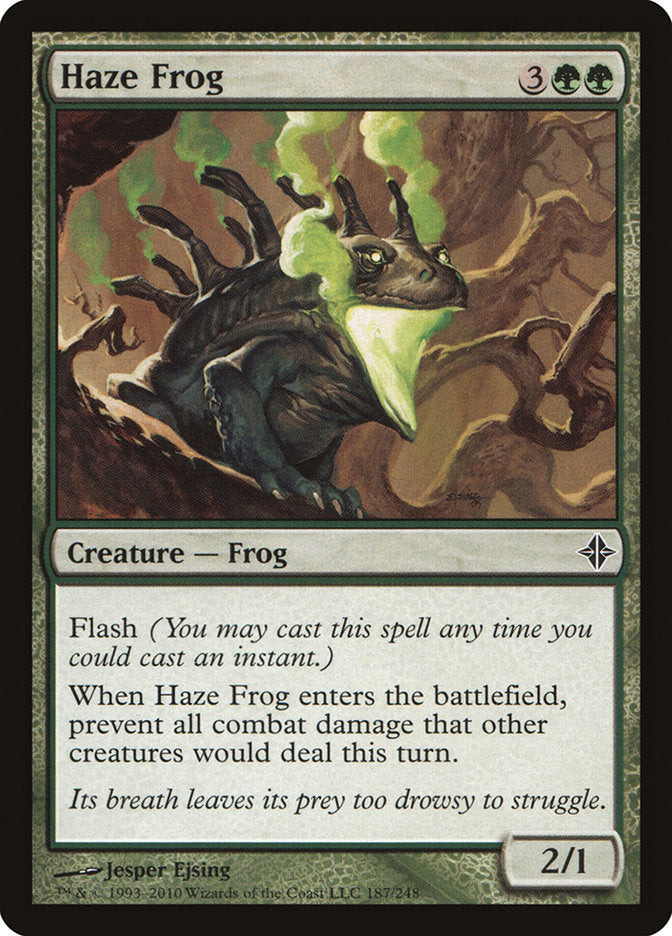 Haze Frog [Rise of the Eldrazi] - Devastation Store | Devastation Store