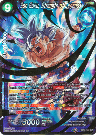 Son Goku, Strength of Legends [DB2-131] | Devastation Store