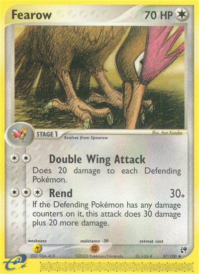 Fearow (37/100) [EX: Sandstorm] | Devastation Store