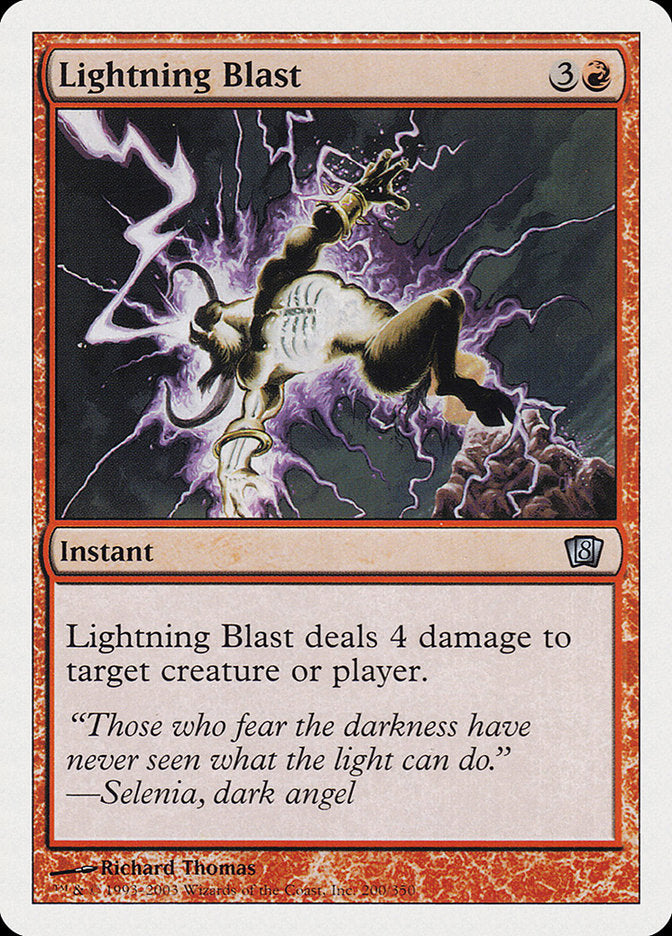 Lightning Blast [Eighth Edition] | Devastation Store