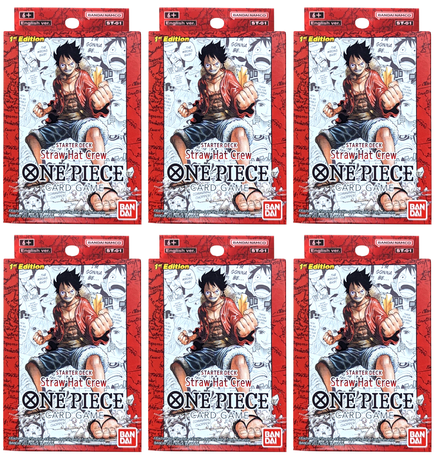 Super Pre-Release Starter Deck Display (Straw Hat Crew) | Devastation Store