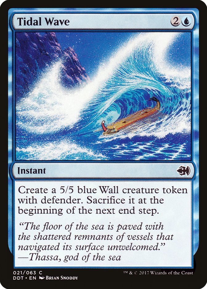 Tidal Wave [Duel Decks: Merfolk vs. Goblins] | Devastation Store
