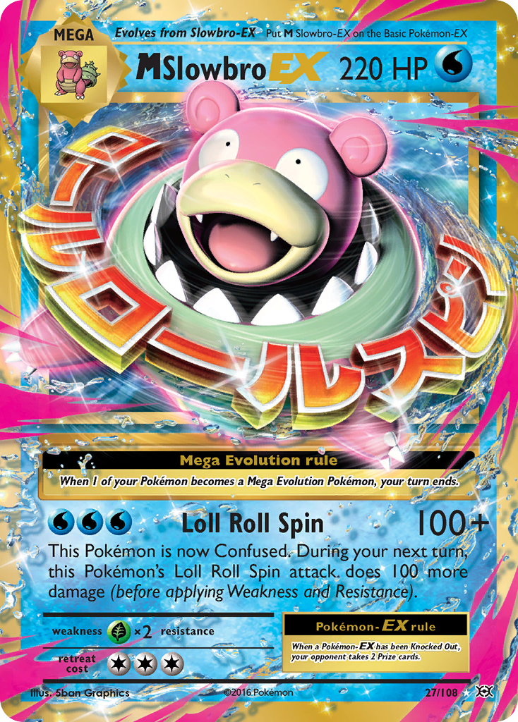 M Slowbro EX (27/108) [XY: Evolutions] | Devastation Store