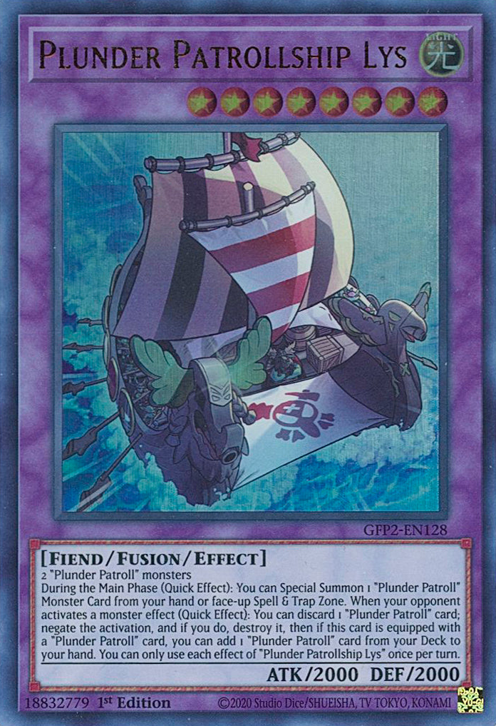 Plunder Patrollship Lys [GFP2-EN128] Ultra Rare | Devastation Store