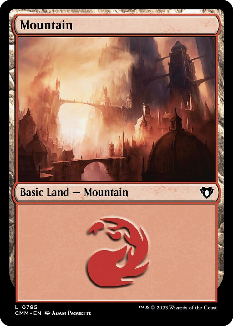 Mountain (795) [Commander Masters] | Devastation Store