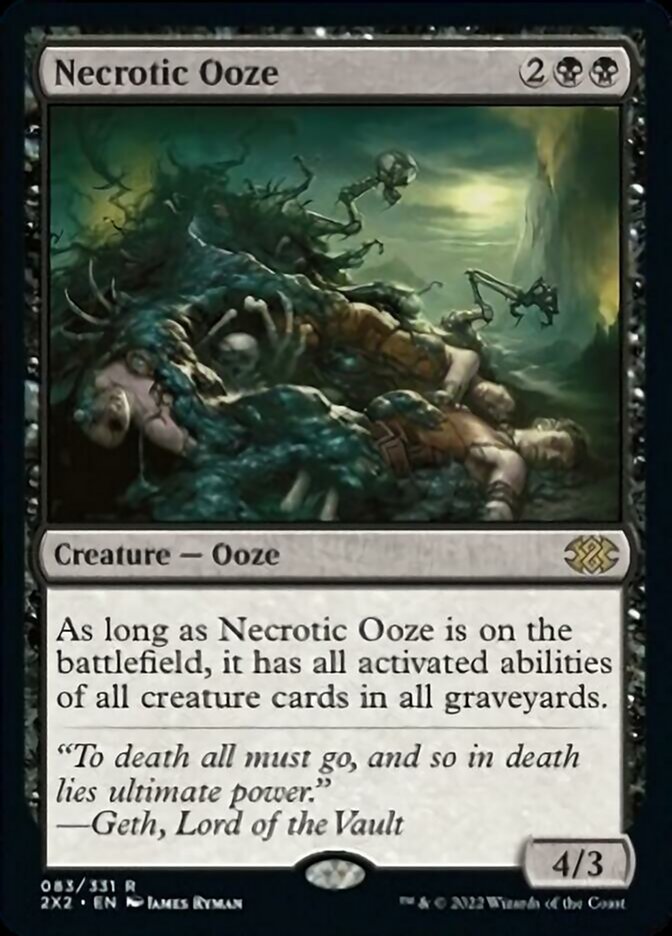 Necrotic Ooze [Double Masters 2022] | Devastation Store