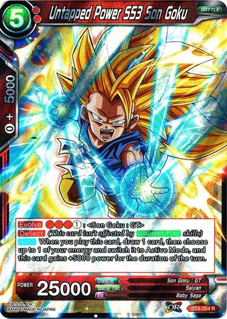 Untapped Power SS3 Son Goku [BT4-004] | Devastation Store