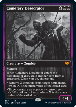 Cemetery Desecrator [Innistrad: Double Feature] | Devastation Store